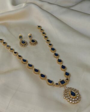 Pure Zirconian Diamond Necklace Set, ORN2306BM42