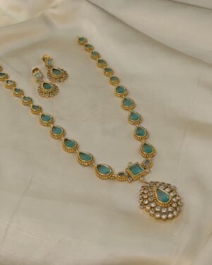 Pure Zirconian Diamond Necklace Set, ORN2306BM45